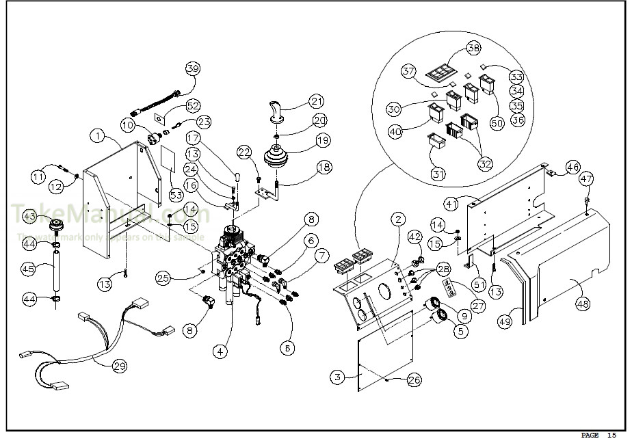 ASV 2800 2810 Posi Track Operators Service Parts Manual Loader 0308-382 PDF