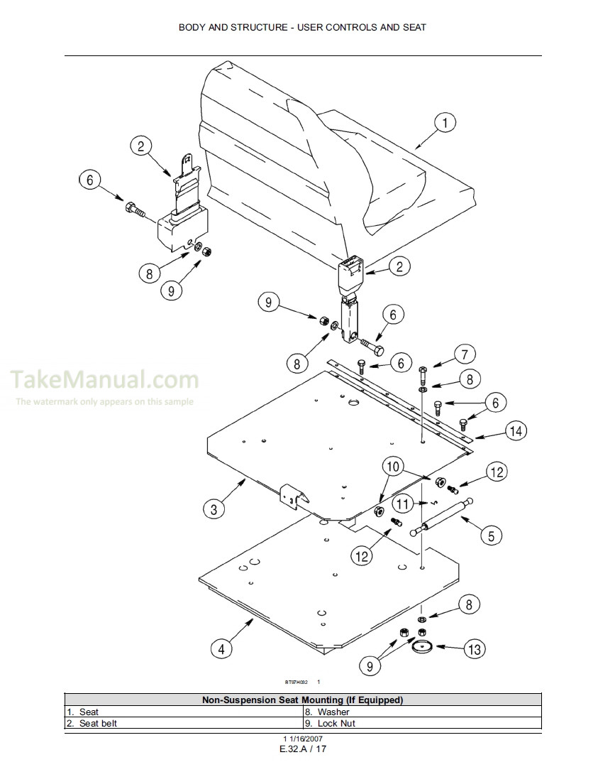 Case 450 465 450CT Repair Manual Skid Steer Compact Track Loader