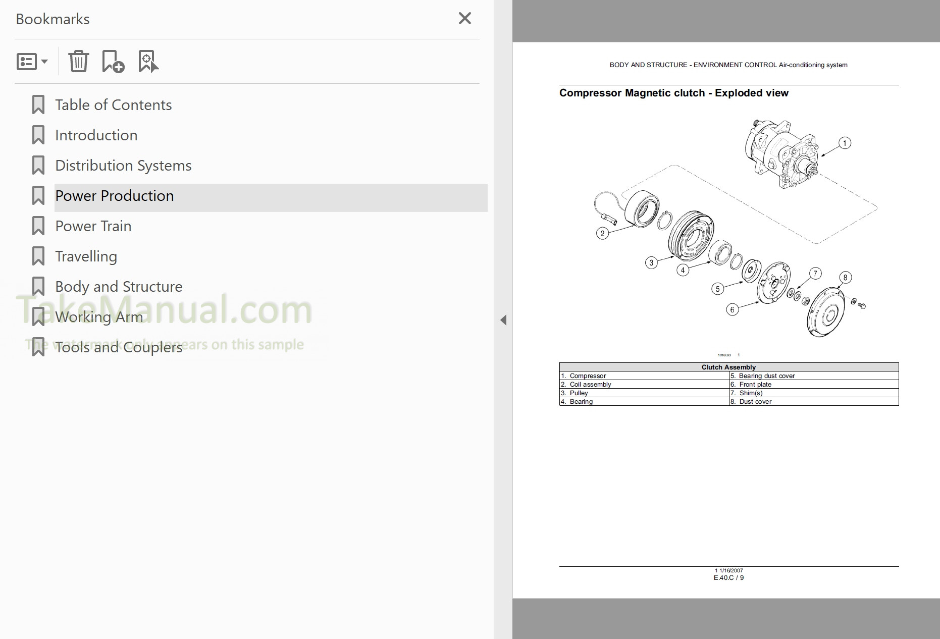 Case 450 465 450CT Repair Manual Skid Steer Compact Track Loader