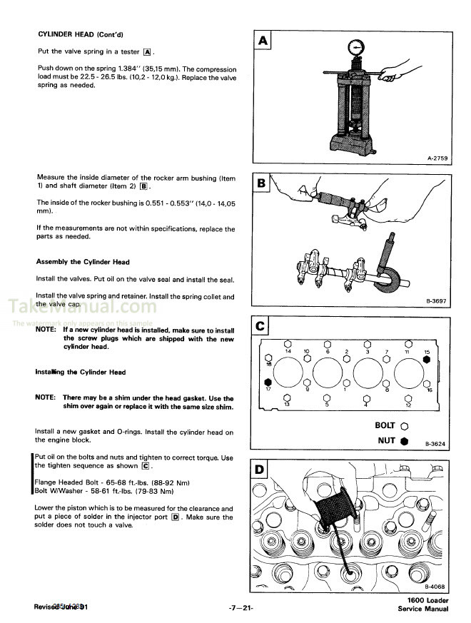 Bobcat 1600 Service Manual Loader – TakeManual.com