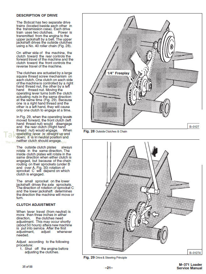 Bobcat 371 Service Manual Skid Steer Loader – TakeManual.com