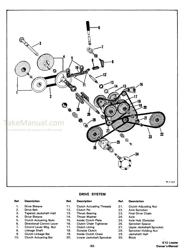 Bobcat 610 Operation & Maintenance Manual Skid Steer Loader