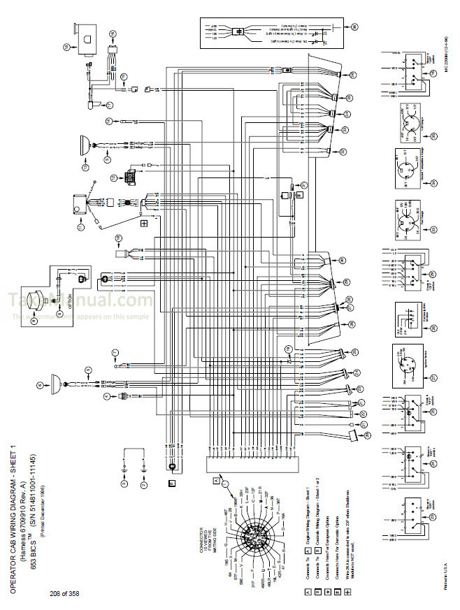 Bobcat 653 Service Manual Skid Steer Loader – TakeManual.com