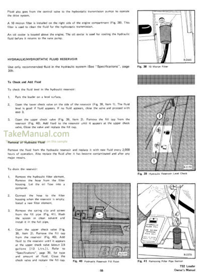 Bobcat 732 Owners Manual Skid Steer Loader – TakeManual.com