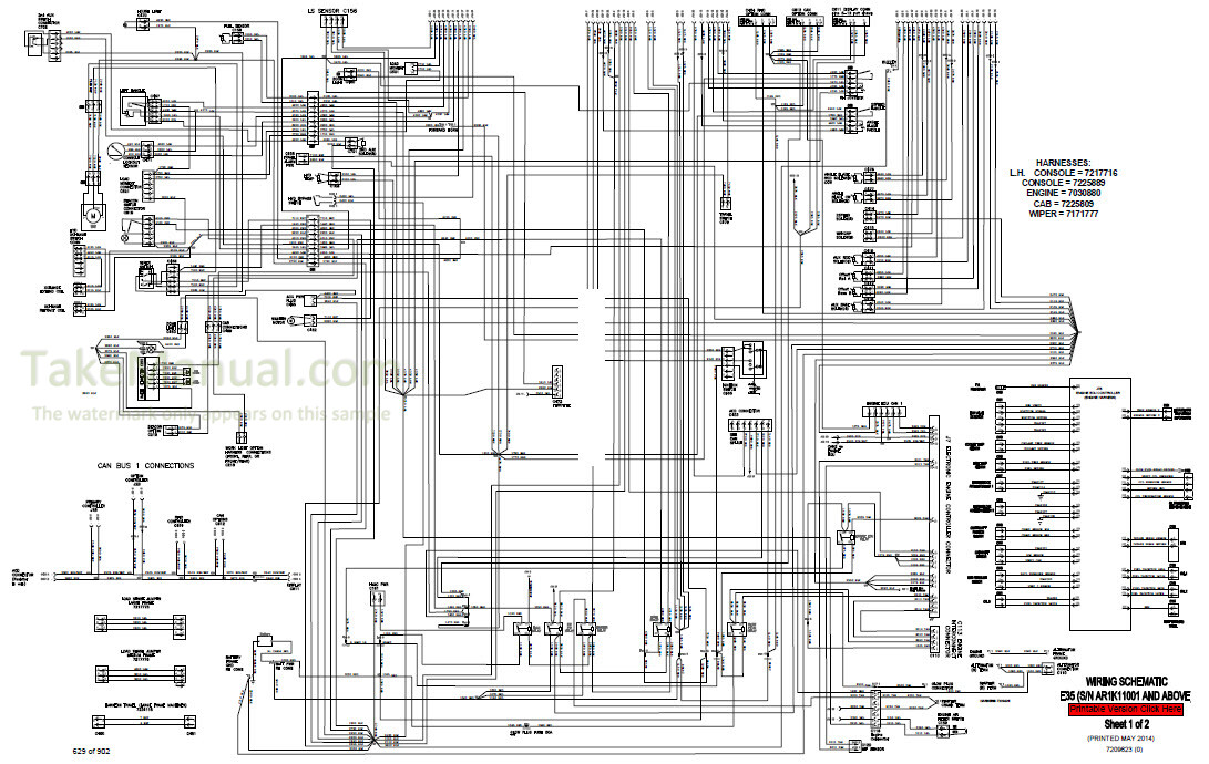 Bobcat E35 Service Manual Compact Excavator AR1K11001