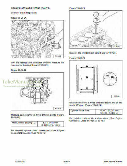 Bobcat S595 Service Manual Skid Steer Loader B3NL11001- – TakeManual.com