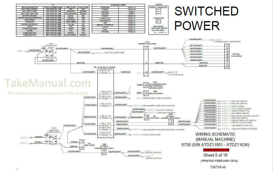 Bobcat S750 Service Manual Skid Steer Loader ATDZ11001- – TakeManual.com