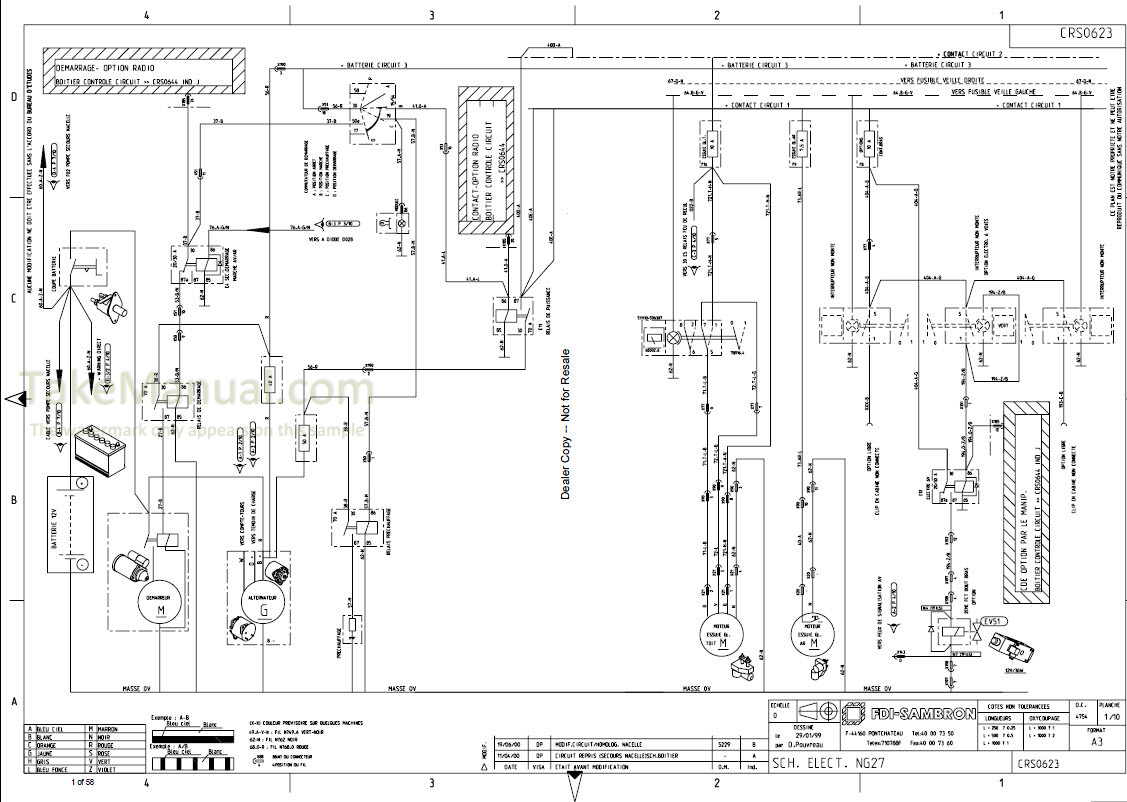 Bobcat T40140 T40170 Service Manual Telescopic Handler 363212001 ...