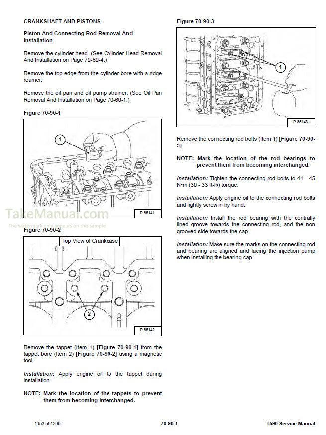 Bobcat T590 Service Manual Compact Track Loader A3NR11001- A3NS11001