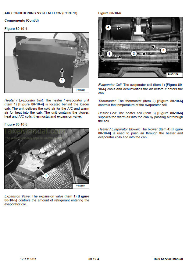 Bobcat T590 Service Manual Compact Track Loader ALJU11001- B37811001