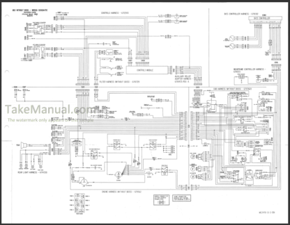 Bobcat 863 Service Repair Manual Skid Steer Loader 514411001-514424999