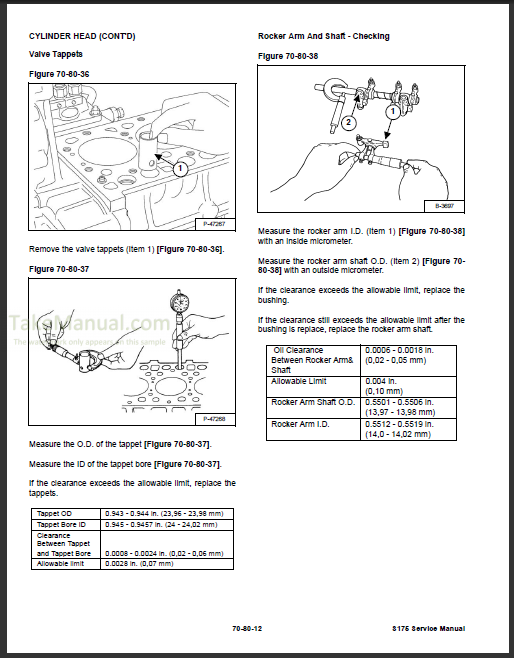 Bobcat S175 Service Manual Skid Steer Loader A3L520001- – TakeManual.com