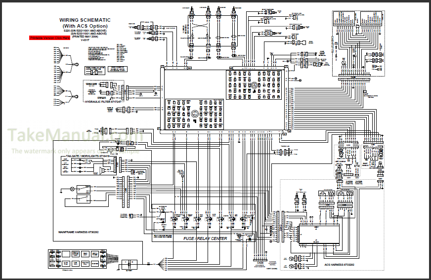 Bobcat S220 Service Manual Skid Steer Loader 6902447 3-06 – TakeManual.com