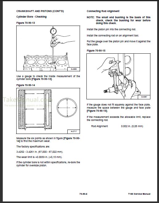 Bobcat T180 Service Repair Manual Compact Track Loader 531460001