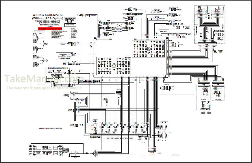 Bobcat T190 Service Repair Manual Compact Track Loader 527011001