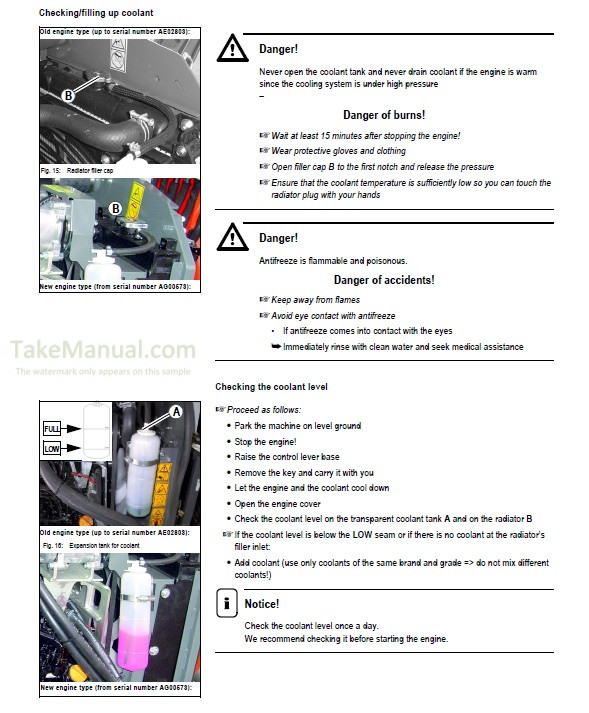 Wacker-Neuson 38Z3 Service Manual Track Excavator – TakeManual.com