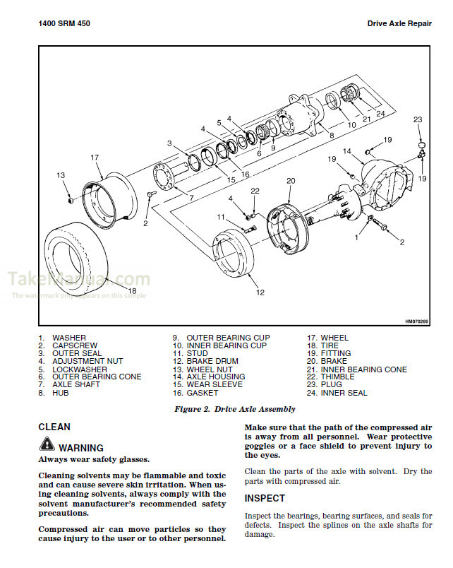 Hyster B024 Repair Manual Forklift – TakeManual.com