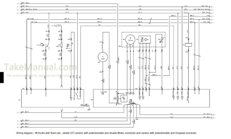 Hyster LO2.0 LO2.0S LO2.5 LO1.F LO5.0T LO7.0T Wiring Diagrams Pallet