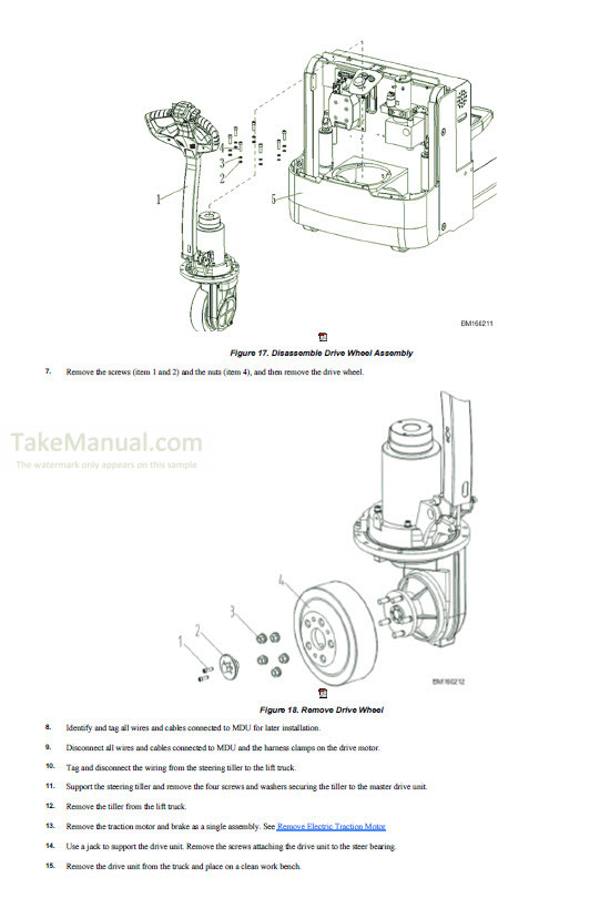 Hyster P40UT A3B0 Service Manual Pallet Truck