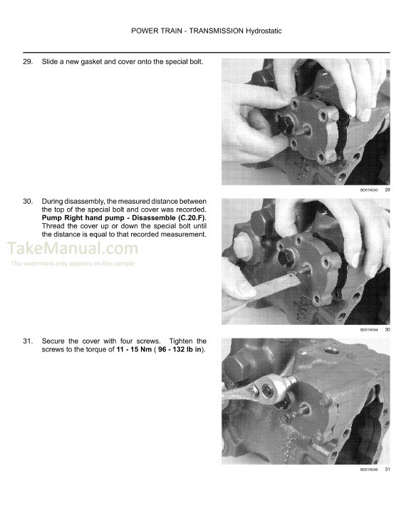 Case 450 465 450CT Series 3 Repair Manual Skid Steer Compact Track