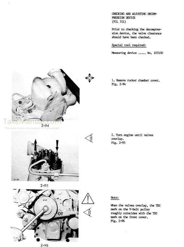 Deutz FL511(W) F2L511(W) Workshop Manual Diesel Engine 291-1921