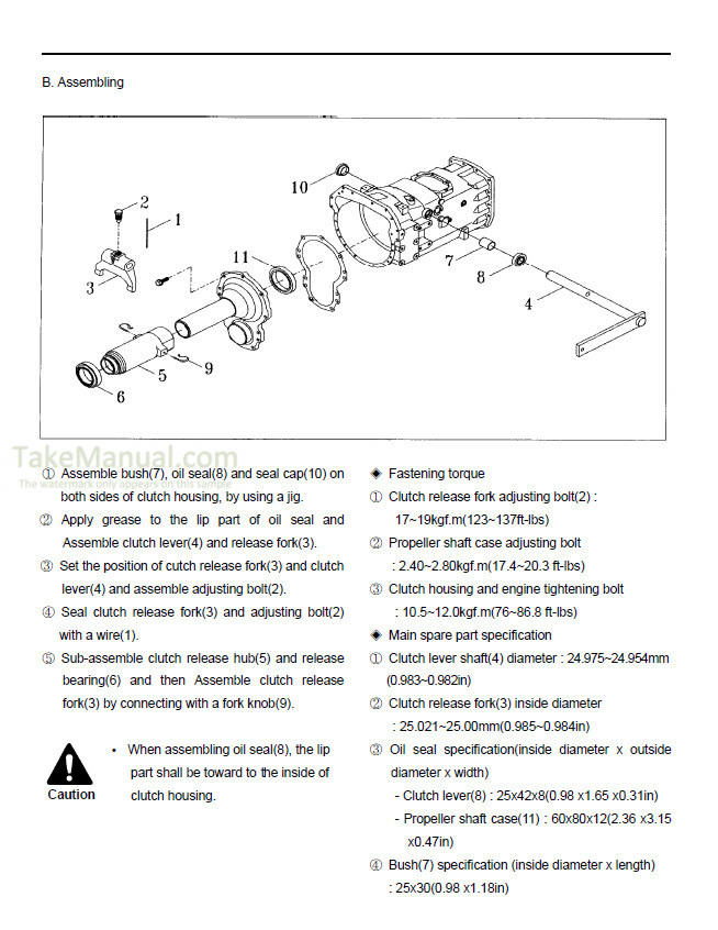 Kioti Daedong DK75 DK80 DK90 Workshop Manual Tractor – TakeManual.com