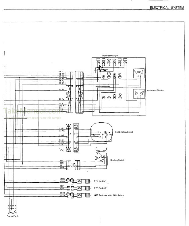 Kubota B2320 B2620 B2920 Workshop Manual Compact Tractor