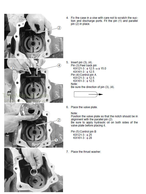 Kubota KX1213 KX1613 Manual Excavator 9789960550