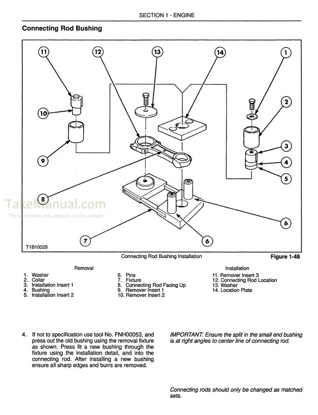New Holland 555E 575E 655E 675E Repair Manual Loader Backhoe 06907000