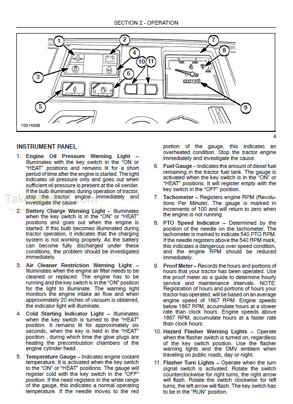 New Holland Tc30 Operators Manual Tractor 86631783 – Takemanual.com