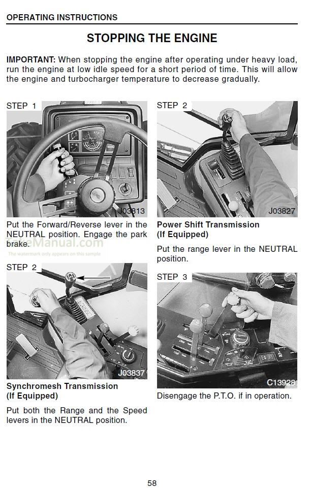 Case International IHC 5120 5130 5140 Maxxum Traktor repair manual I&T Case International IHC 5120 5130 5140 Maxxum Traktor repair manual I&T