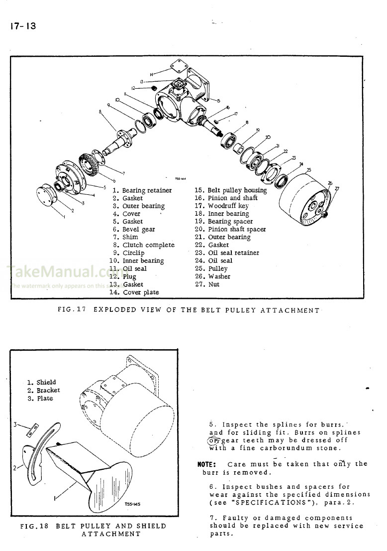 International 434 Service Manual Tractor SM25 PDF